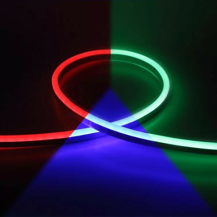 IC-LN208-1608-SIDE 12V RGB IP67 Гибкий неон многоцветный RGB Icled 16х8мм