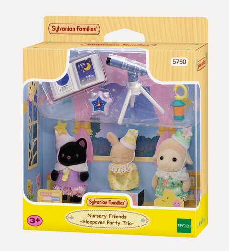Изображение товара Игровой набор Sylvanian Families Малыши-звездочёты, 3 фигурки, от 3 лет