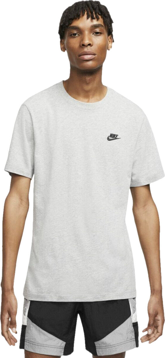 Футболка NIKE NSW CLUB TEE, 1 шт., размер XL, серый