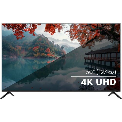 50 Телевизор HAIER Smart TV M1 4K Ultra HD серый смарт ТВ Android TV 60000₽