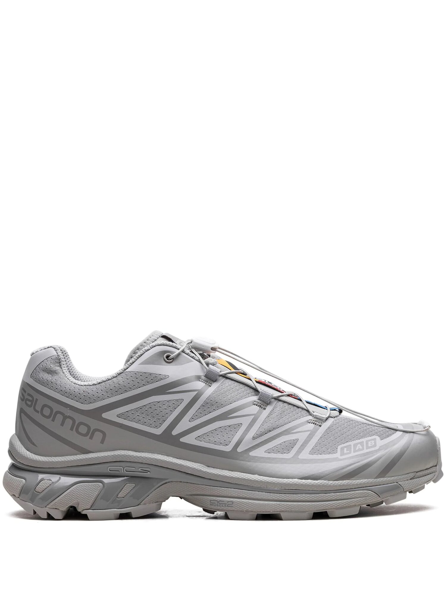 Кроссовки Salomon XT-6 Ghost Grey, размер 9.5 UK, серый