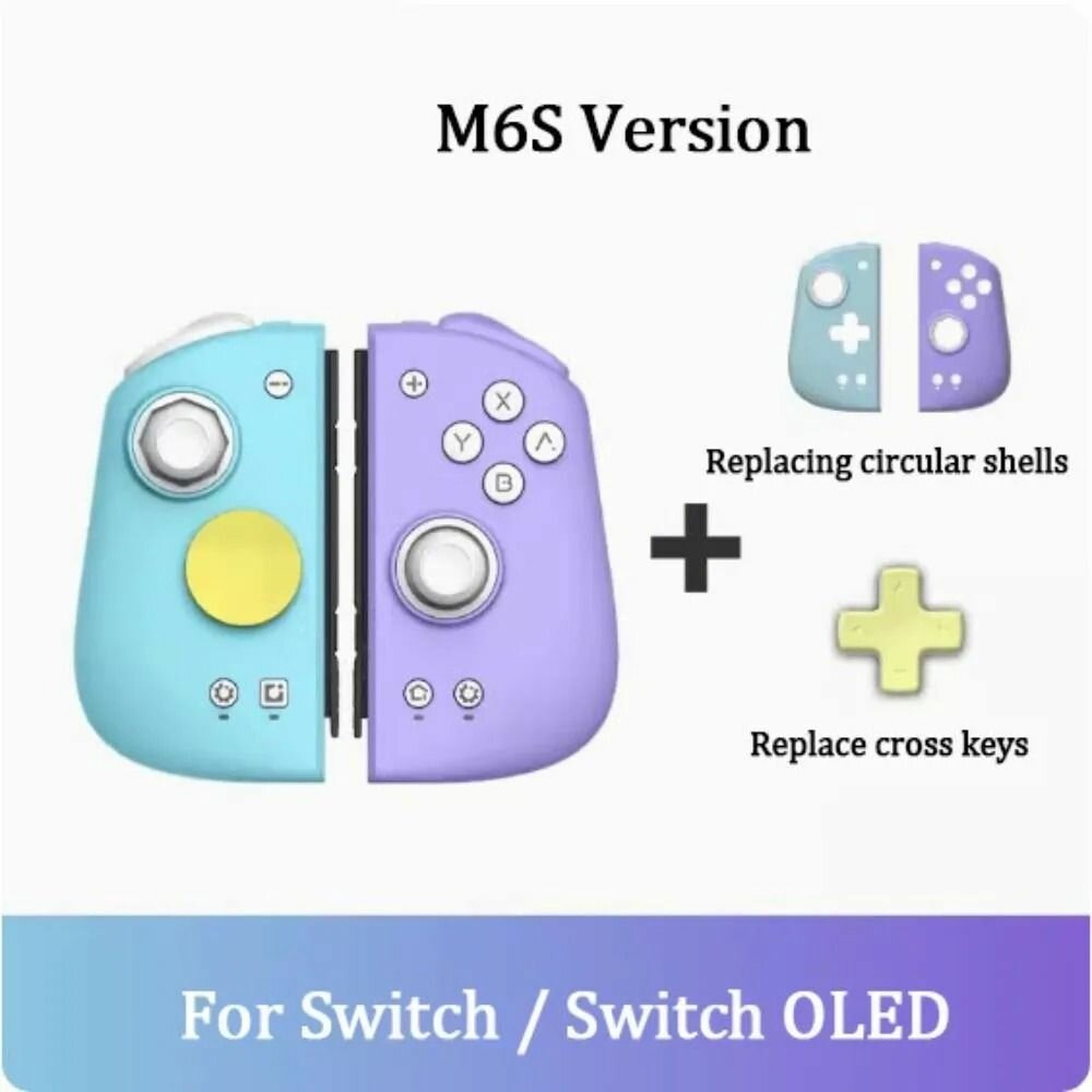 Mobapad M6s Геймпад Подходит для Nintendo Switch Контроллер Pro Джойстик с эффектом Холла HD-вибрация 6-осевой гироскоп JoyPad