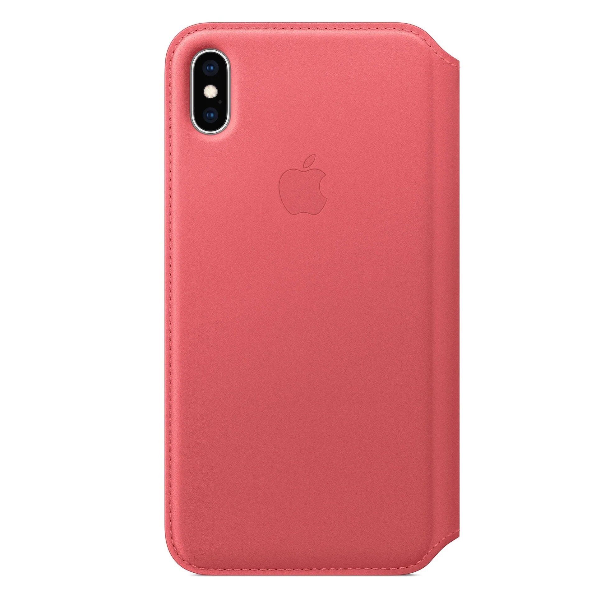 Чехол (флип-кейс) APPLE , для Apple iPhone XS Max, розовый - фото №1