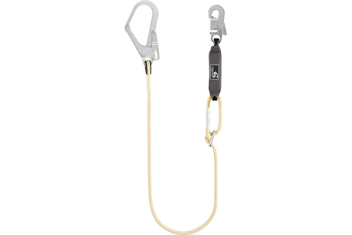 VENTO Строп веревочный одинарный регулируемый с амортизатором «aК12p огнеупорный» vnt aК12p