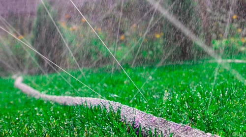 Изображение товара Шланг дождеватель 40 мм Proftandem Golden Spray, черный, для полива, длина 40 м