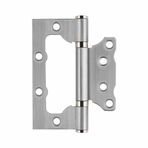 Петля дверная Bussare B020-U 100X75X25-2BB-1MC универсальная без врезки Матовый хром 157₽