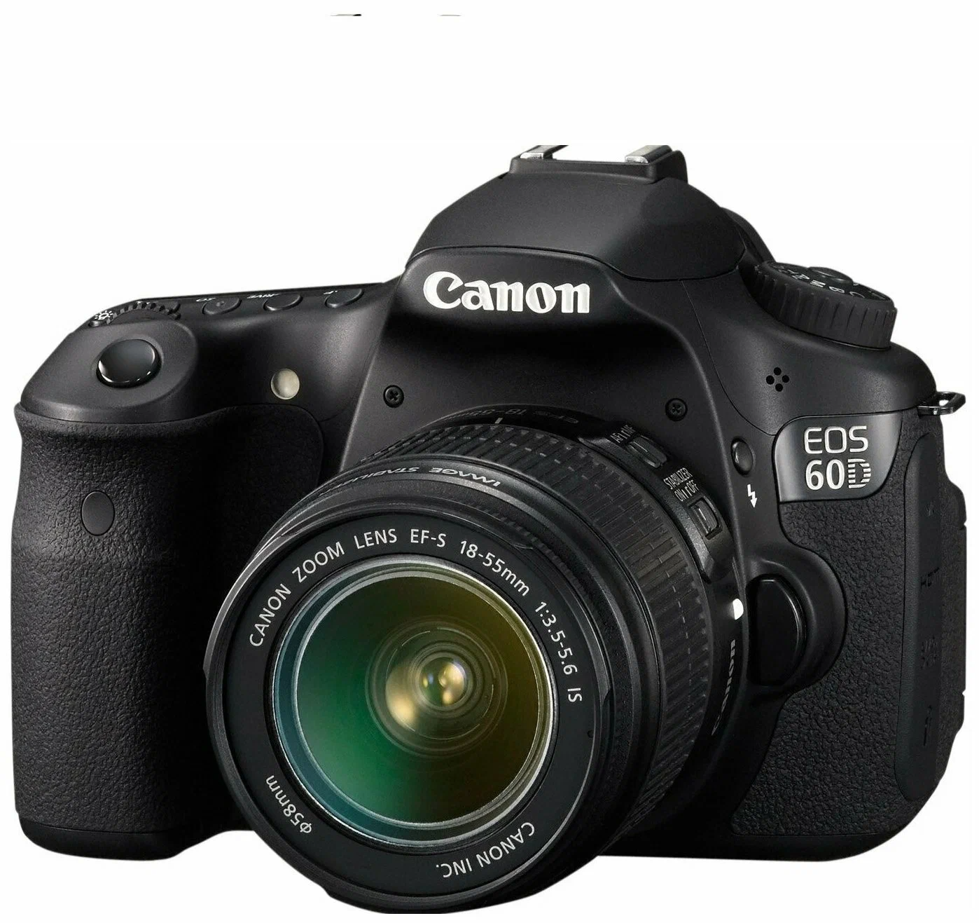 Фотоаппарат Canon EOS 60D Kit 18-55mm f/3.5-5.6 IS II, черный — качество и функциональность в одном комплекте