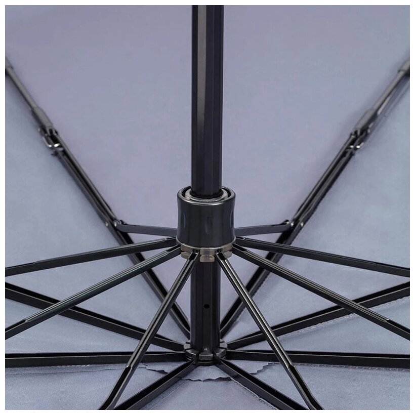 Мини-зонт NINETYGO, серый — фото 1