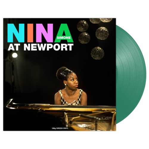 Виниловая пластинка NINA SIMONE AT NEWPORT (GREEN VINYL) виниловая пластинка spika music nina simone my baby just cares for me нина симон lp