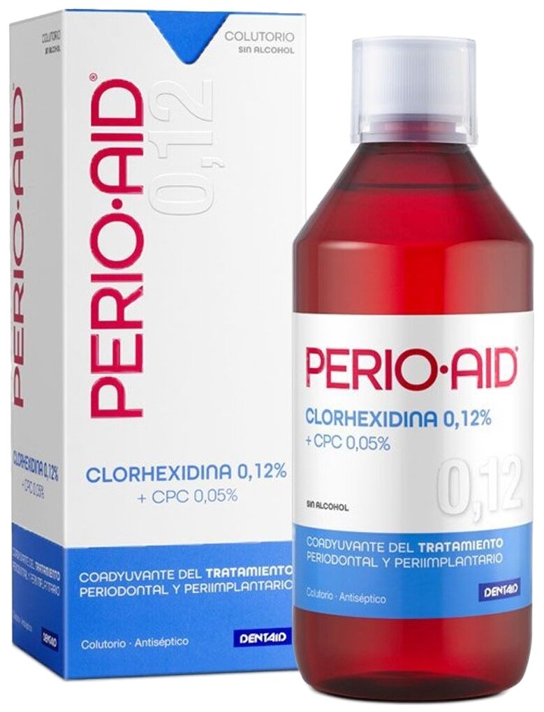 Ополаскиватель для полости рта Perio-Aid Intensive Care с хлоргексидином 500 мл DENTAID S.L. - фото №2