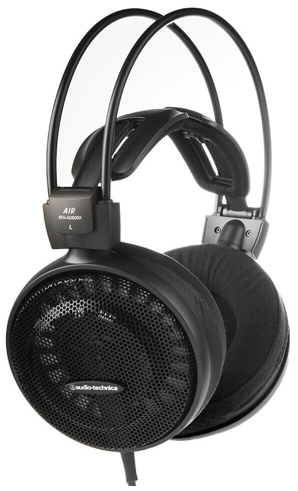 Наушники AUDIO-TECHNICA ATH-AD500X, 3.5 мм/6.3 мм, мониторные, черный [15116270] - фото №12