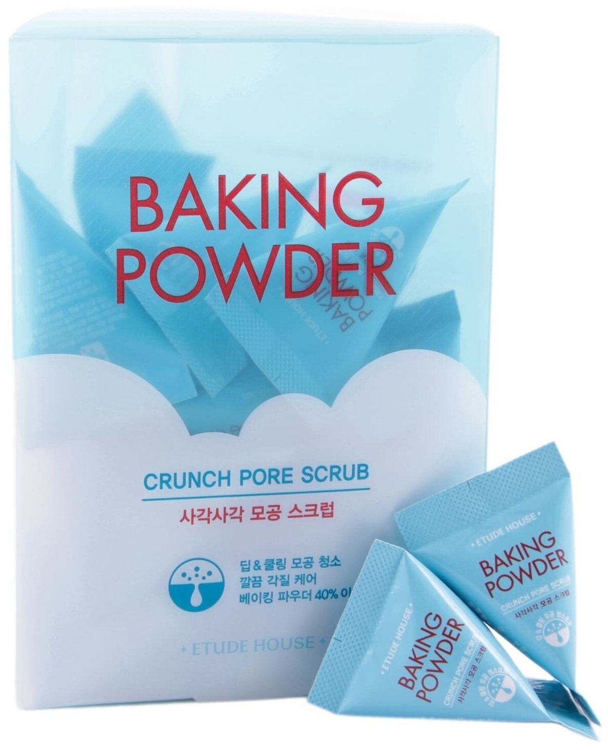 Etude house baking powder crunch pore scrub – Скраб для лица