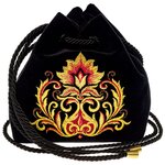 Торжокские золотошвеи Бархатная сумка «Агнесса» - изображение