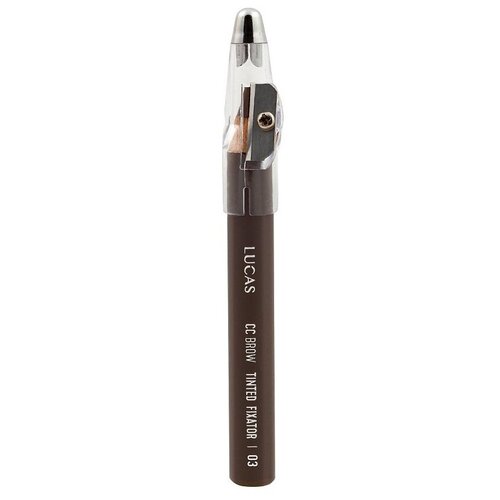 Купить CC Brow карандаш для бровей восковый Tined Wax Fixator 04 светло-коричневый