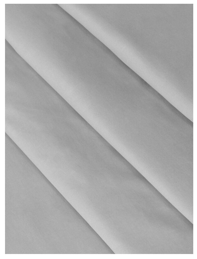 Постельное белье GoodNight Сатин Делюкс 1,5 сп. (с нав. 50х70) серый - фотография № 10