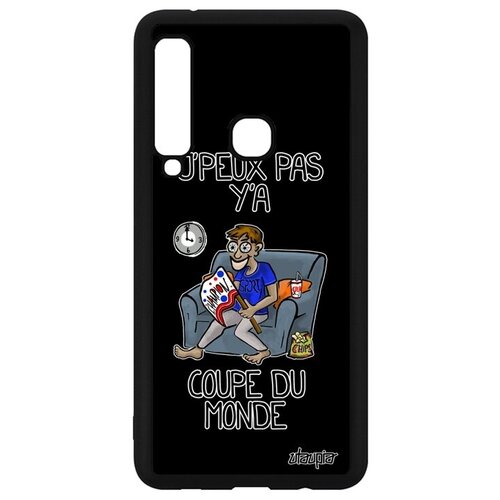 фото Защитный чехол на телефон // galaxy a9 2018 // "не могу - кубок мира!" повод юмор, utaupia, черный