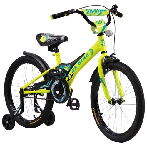 фото Велосипед next 2.0 20" зеленый, руч. тормоз sx bike