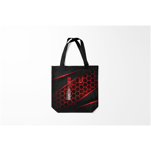 фото Сумка-шоппер / 40х40 см / геймерам / rainbow six siege burnettie