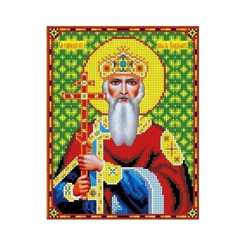 Святой Владимир Рисунок на ткани 18,5х24 Каролинка ткби 4066 18,5х24 Каролинка ткби 4066