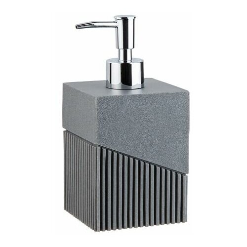 Дозатор для жидкого мыла PERFECTO LINEA Element серый (35-618100)