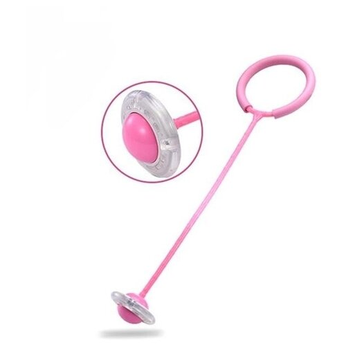 Нейроскакалка на одну ногу со светящимся LED-роликом