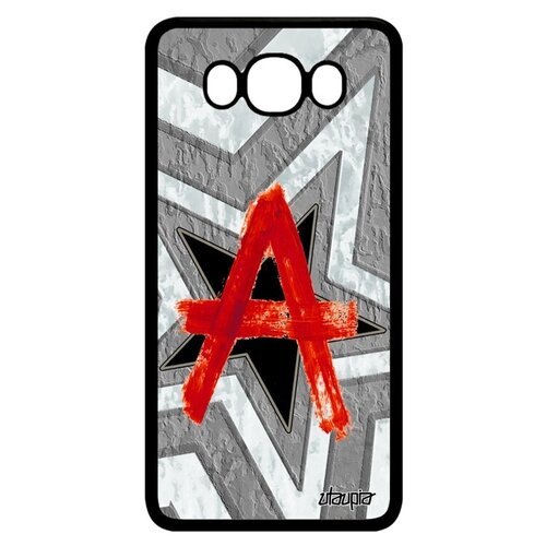 фото Красивый чехол на смартфон // samsung galaxy j7 2016 // "анархия" хаос дизайн, utaupia, серый