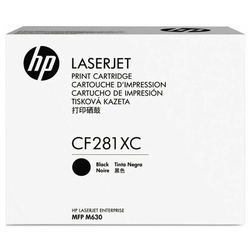 Картридж HP CF281XC черный 30000 стр для принтеров HP