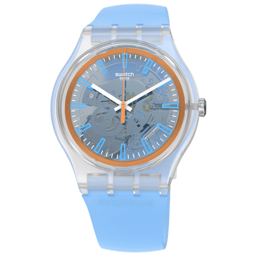 Наручные часы swatch Sea, голубой differential pay
