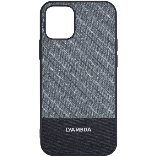 Чехол LYAMBDA EUROPA для iPhone 12/12 Pro (LA05-1261-BL) Light Grey Strip