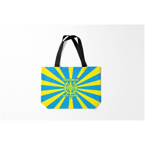 фото Сумка-шоппер / 46х35 см / силовые структуры / ввс военно воздушные силы burnettie