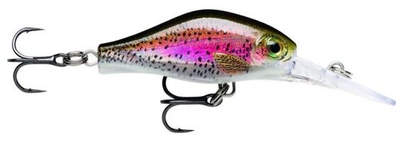 Воблер Rapala Shadow Rap Fat Jack 04 /RTL /медленно всплывающ./ до 3м, 4см, 4гр