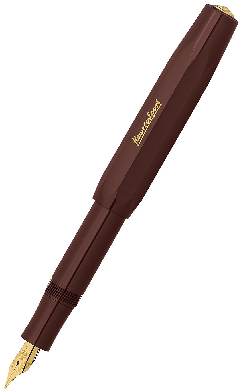 Kaweco 10000483 Ручка перьевая kaweco classic sport, burgundy gt (перо f - 0,7 мм)