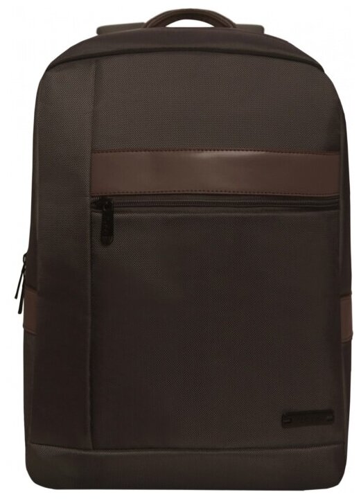 Рюкзак TORBER VECTOR с отделением для ноутбука 15,6", коричневый, полиэстер 840D, 44 х 30 x 9,5 см, T7925-BRW