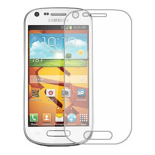 Samsung Galaxy Prevail 2 защитный экран Гидрогель Прозрачный (Силикон) 1 штука samsung galaxy star 2 plus защитный экран гидрогель прозрачный силикон 1 штука