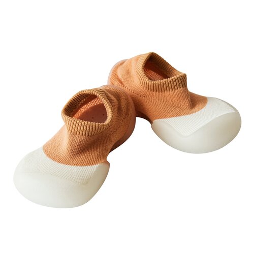 Пинетки Baby Nice, размер 22, оранжевый носки носки нескользящие для девочек 0 18 месяцев милые носки с мягкой подошвой для защиты от комаров обувь для начинающих ходить детей вес