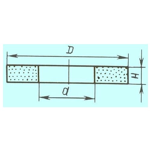 Круг ПП 200х20х32 25А 25 СМ (WA F60 K-L) (ВАЗ) (шт)