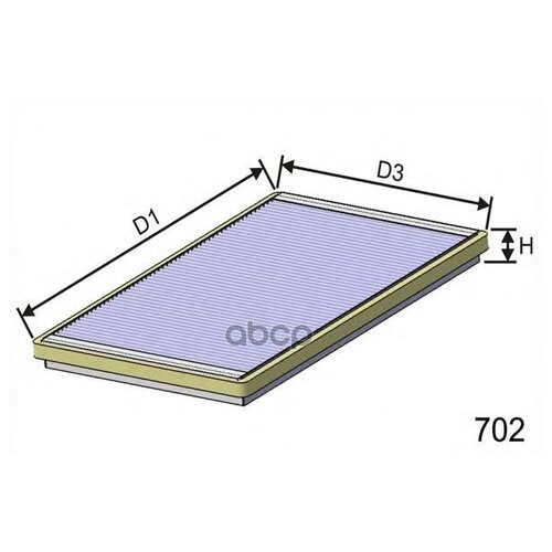 MISFAT HB111 фильтр салонный