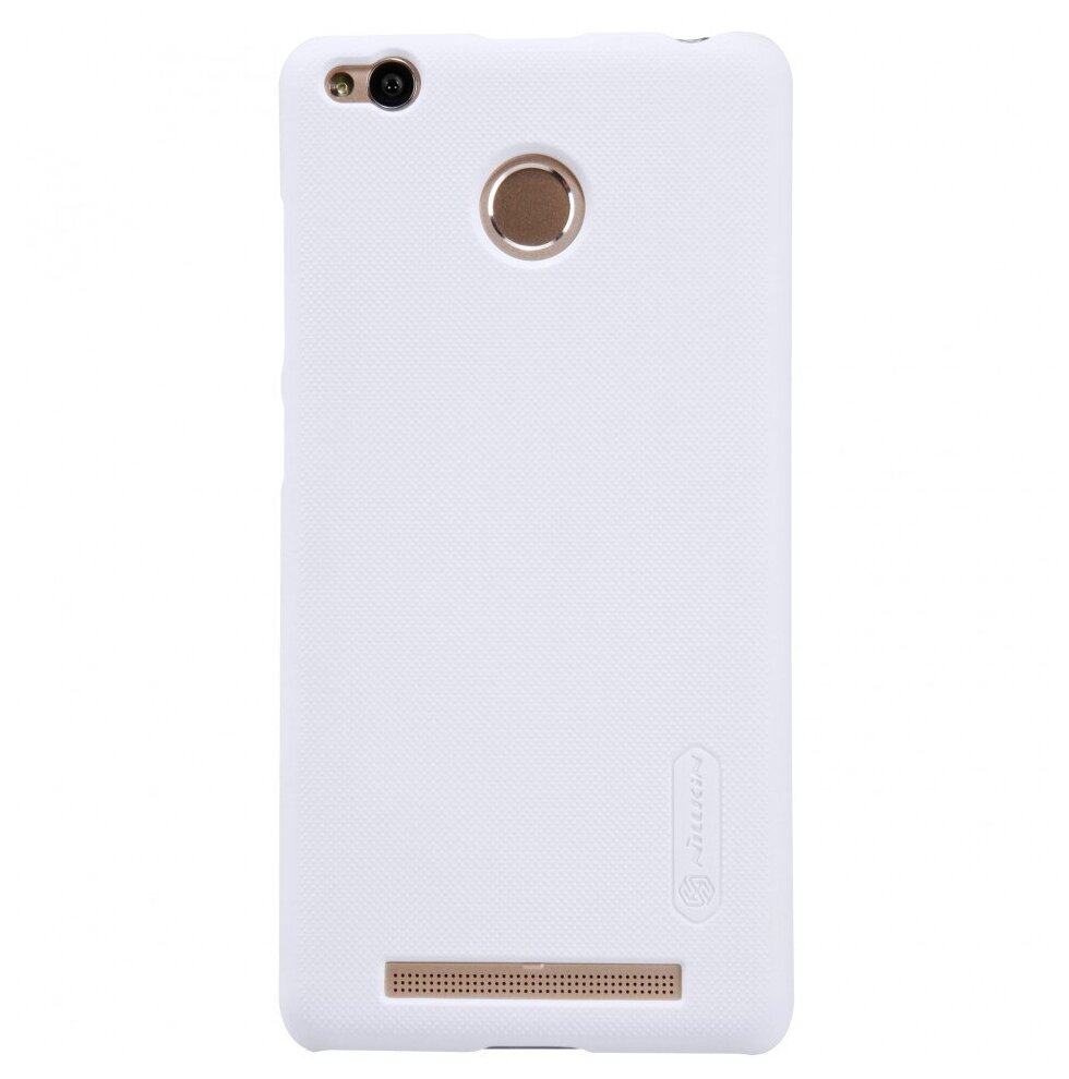 Накладка Nillkin Frosted Shield пластиковая для Xiaomi Redmi 3 Pro White (белая)