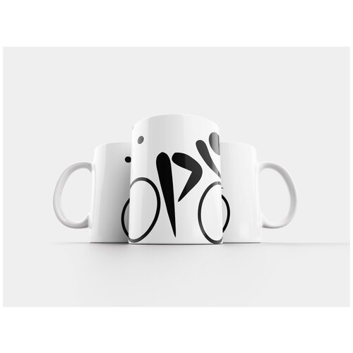 фото Кружка "триатлон, триатлонист, спортивное" 320 мл lotsprints