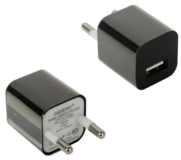 Блок питания USB 5В, 1А | ORIENT PU-2301