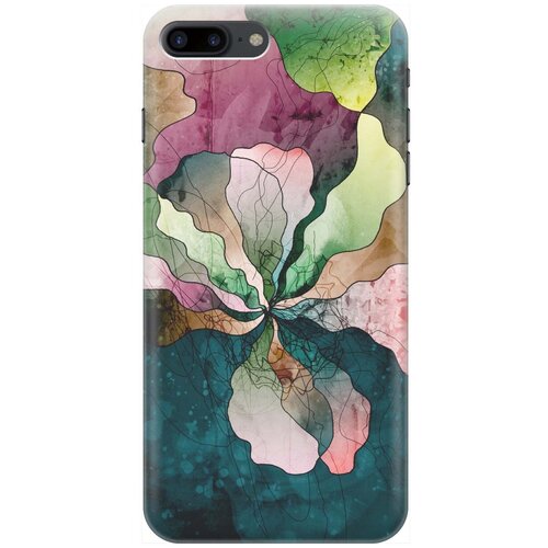 фото Gosso ультратонкий силиконовый чехол-накладка для apple iphone 8 plus / 7 plus с принтом "прекрасные цвета"