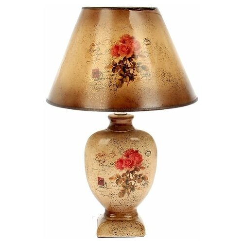 фото Risalux лампа настольная "вероника" 220в/е14 25х25х38 см