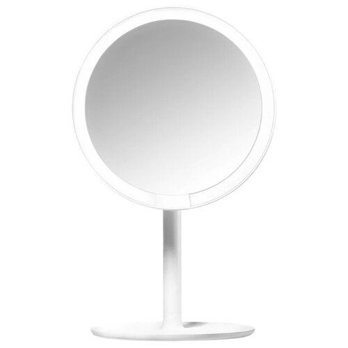 фото Зеркало для макияжа xiaomi amiro led lighting mirror mini (aml004s) белый