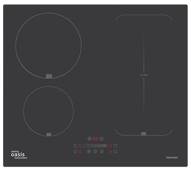 Индукционная варочная панель OASIS P-IBF (M) - фотография № 1
