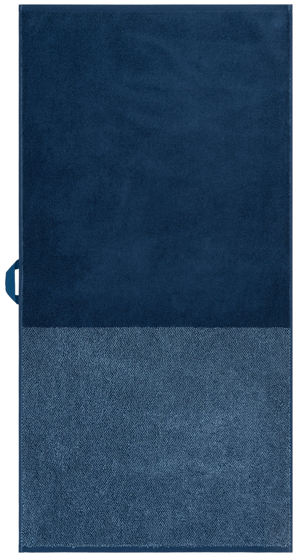 Полотенце махровое для лица и рук, Донецкая мануфактура,Хелен, 50Х100 см, цвет: темно-синий , 100% хлопок - фотография № 5