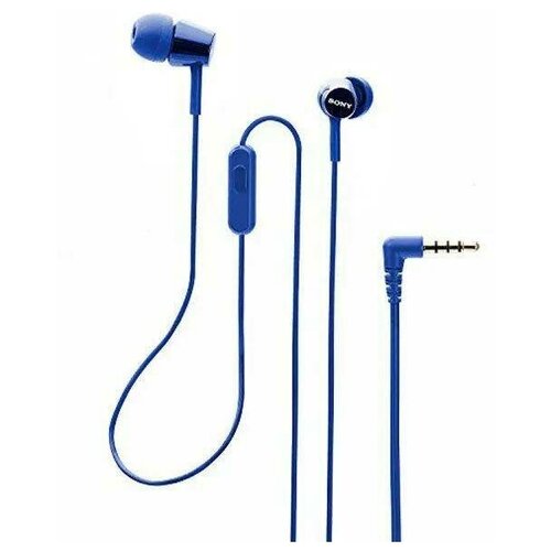 Наушники Sony MDR-EX155AP цвет синий 199900₽