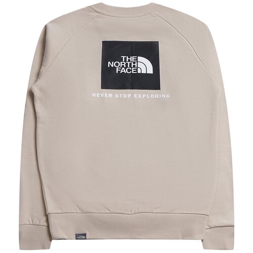фото Толстовка the north face m raglan redbox crew bleached sand / l