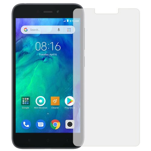 Защитное стекло / бронестекло для Xiaomi Redmi Go (с отступами под чехол, не полное покрытие) защитное стекло бронестекло для iphone x с отступами под чехол не полное покрытие