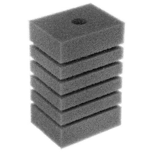 Губка прямоугольная для фильтра турбо №20, 6х8х12 см