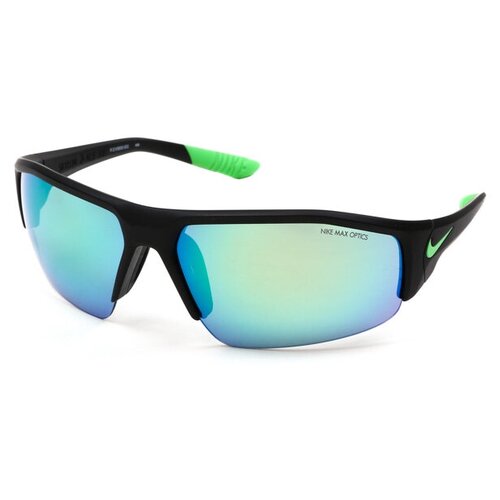 фото Очки nike skylon ace xv r, matte black/poison green (линзы - grey w/ml green flash lens)